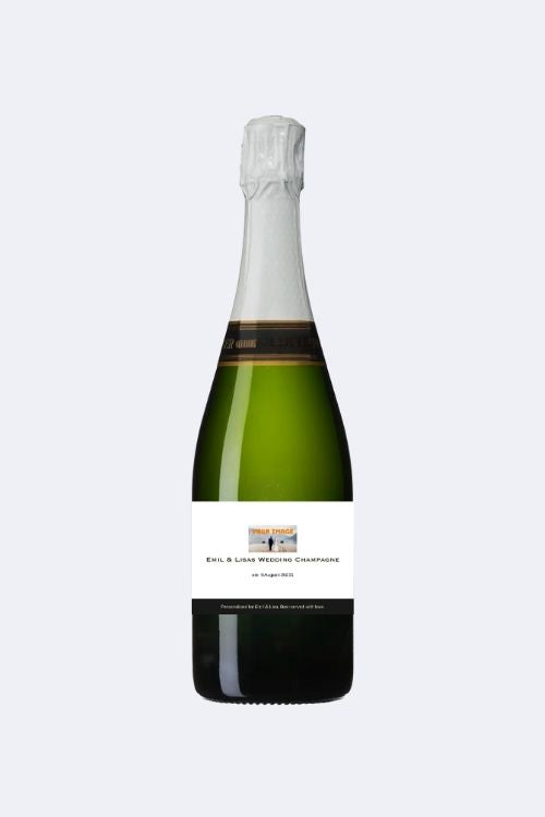 Etikett Till Valfri Flaska Med Egen Bild 750ml