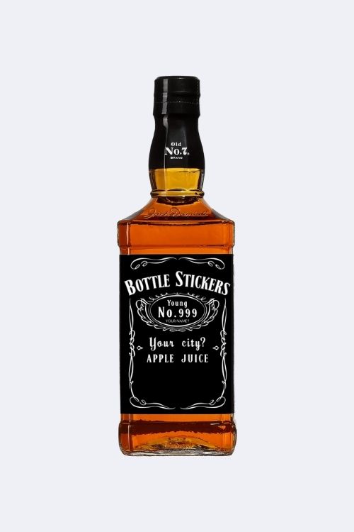 Etikett Till Jack Daniels Flaska 700ml