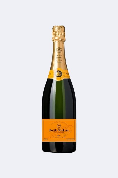 Etikett Till Veuve Clicquot Flaska 750ml